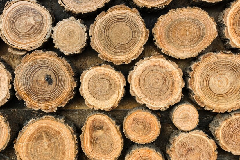 What happens to wood from Poland State forests provide logging information.